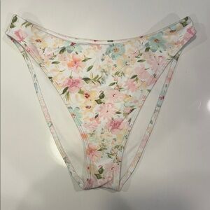 Abercrombie Floral Print Bikini Bottoms